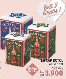 Promo Harga Teh Bubuk 40g-80g  - LotteMart