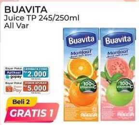 Promo Harga Buavita Fresh Juice All Variants 245 ml - Alfamart