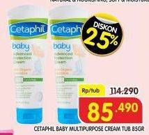 Promo Harga Cetaphil Baby Advanced Protection Cream 85 gr - Superindo