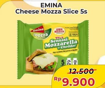 Promo Harga Emina Cheese Slice Mozza 75 gr - Alfamart