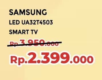 Promo Harga Samsung UA32T4503AK HD | Smart TV 32 Inci  - Yogya