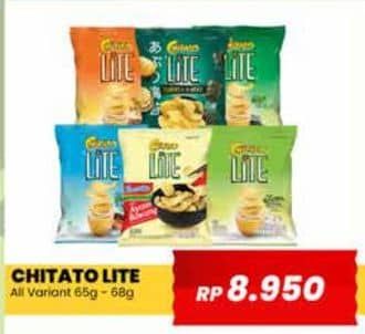 Promo Harga Chitato Lite Snack Potato Chips All Variants 65 gr - Yogya