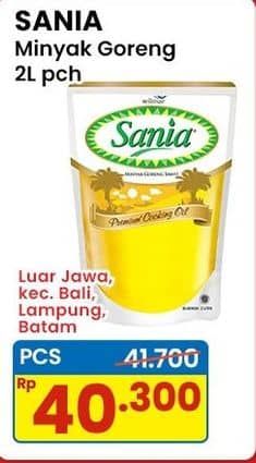 Promo Harga Sania Minyak Goreng 2000 ml - Indomaret