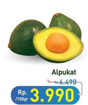 Promo Harga Alpukat per 100 gr - Hypermart