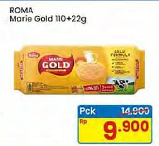 Promo Harga Roma Marie Gold 132 gr - Indomaret