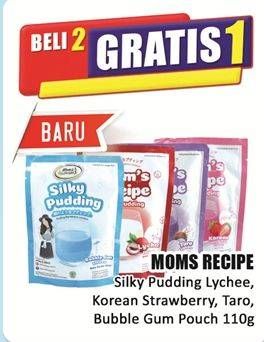 Promo Harga Silky Pudding Puding Bertekstur Lembut Lychee, Strawberry, Taro, Bubble Gum 110 gr - Hari Hari