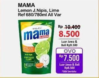 Mama Lemon J.Nipis, Lime Ref 680/780 ml All Var