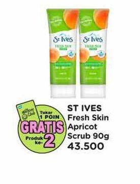 Promo Harga St Ives Fresh Skin Apricot Scrub 90 gr - Watsons