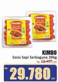 Promo Harga Kimbo Sosis Sapi Serbaguna 396 gr - Hari Hari