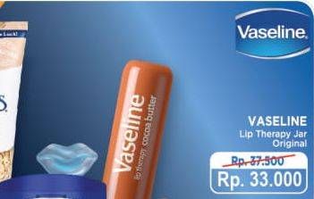 Promo Harga VASELINE Lip Therapy Original  - Alfamart