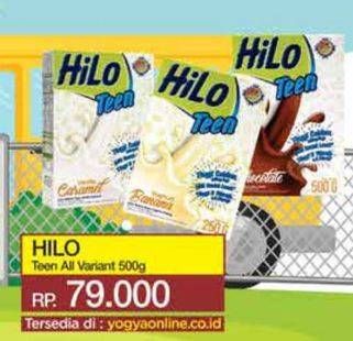 Promo Harga Hilo Teen All Variants 500 gr - Yogya