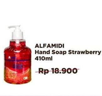 Promo Harga ALFAMIDI Hand Soap Strawberry 410 ml - Alfamidi