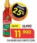 Promo Harga Dua Belibis Saus Cabe 235 ml - Superindo
