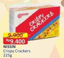 Promo Harga NISSIN Crispy Crackers 225 gr - Alfamart