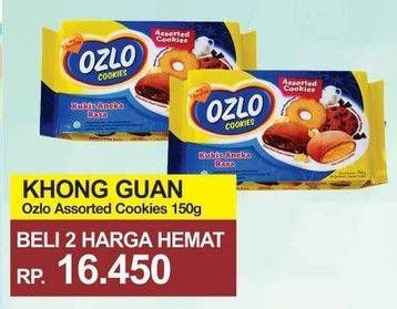 Promo Harga KHONG GUAN Ozlo per 2 pouch 150 gr - Yogya