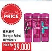 Promo Harga Serasoft Shampoo All Variants 340 ml - Hypermart