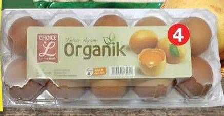 Promo Harga Telur Organik  - LotteMart