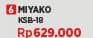 Promo Harga Miyako KSB-18 Standing Fan 18 inch  - COURTS