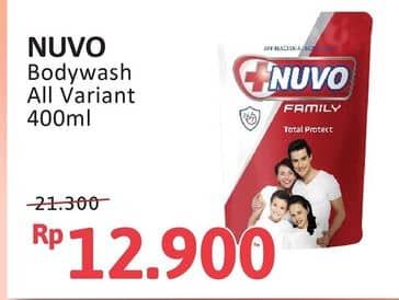 Promo Harga Nuvo Body Wash All Variants 450 ml - Alfamidi