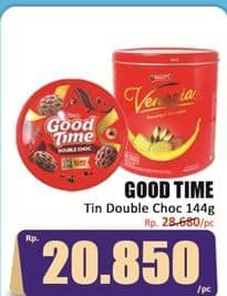 Promo Harga Good Time Chocochips Assorted Cookies Tin 149 gr - Hari Hari