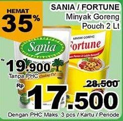 Promo Harga Sania / Fortune Minyak Goreng 2 ltr - Giant