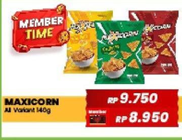 Promo Harga MAXICORN Snack All Variants 150 gr - Yogya