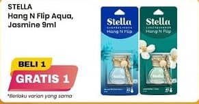 Promo Harga Stella Hang N Flip Pengharum Mobil Aqua Reflection, Jasmine 9 ml - Alfamart