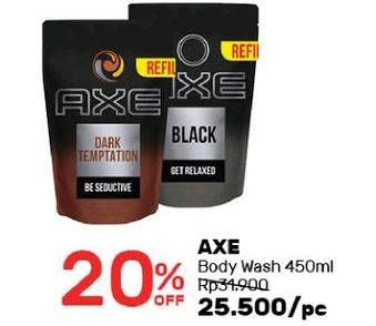 Promo Harga AXE Body Wash 450 ml - Guardian