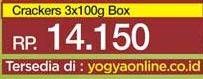 Promo Harga RITZ Crackers per 3 box 100 gr - Yogya