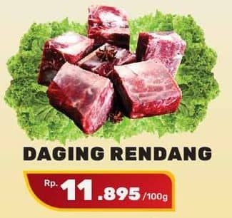 Promo Harga Daging Rendang Sapi per 100 gr - Yogya