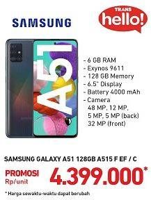 Promo Harga SAMSUNG Galaxy A51  - Carrefour