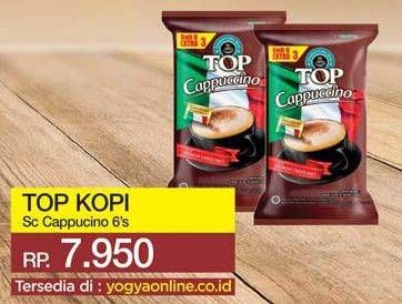 Promo Harga Top Coffee Cappuccino per 6 sachet 25 gr - Yogya