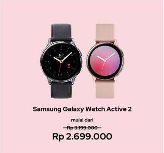 Promo Harga SAMSUNG Galaxy Watch Active2  - Erafone