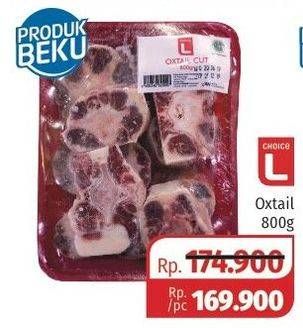 Promo Harga CHOICE L Oxtail Cut 800 gr - Lotte Grosir