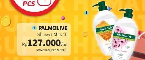 Promo Harga Palmolive Naturals Shower Milk 1000 ml - Guardian