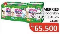 Promo Harga Merries Pants Good Skin L30, XL26, M34 26 pcs - Alfamidi