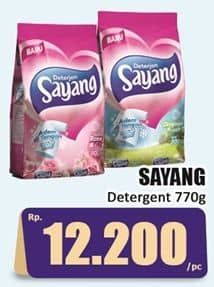 Promo Harga Sayang Detergent Powder 800 gr - Hari Hari
