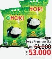 Promo Harga HOKI Beras 5000 gr - LotteMart
