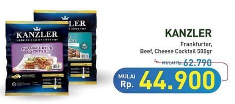 Promo Harga Kanzler Frankfurter/Cocktail  - Hypermart