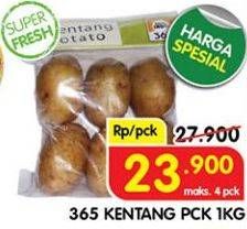 Promo Harga 365 Kentang 1000 gr - Superindo