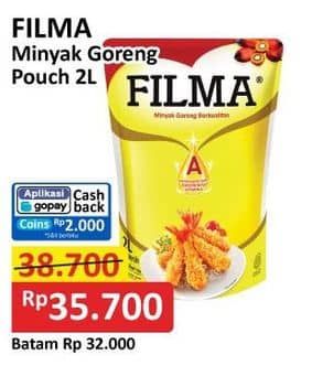 Promo Harga Filma Minyak Goreng 2000 ml - Alfamart