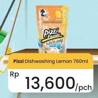Promo Harga Pizzi Dishwashing Lemon 800 ml - Carrefour