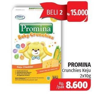 Promo Harga PROMINA 8+ Baby Crunchies 10 gr - Lotte Grosir