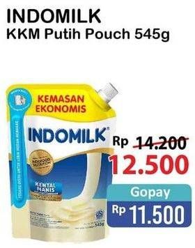 Promo Harga INDOMILK Susu Kental Manis Plain 545 gr - Alfamart