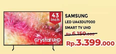 Promo Harga Samsung UA43DU7000KXXD  - Yogya