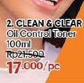 Promo Harga Clean & Clear Oil Control Toner 100 ml - Guardian