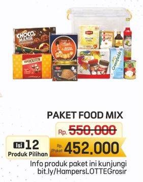 Promo Harga Paket Food Mix  - Lotte Grosir