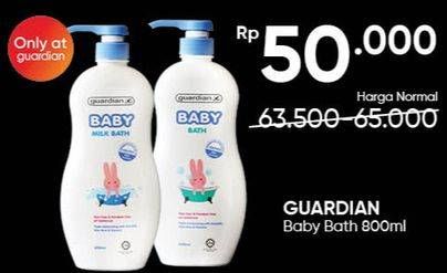 Promo Harga GUARDIAN Baby Bath 800 ml - Guardian