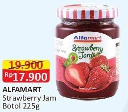 Promo Harga ALFAMART Selai Strawberry 225 gr - Alfamart