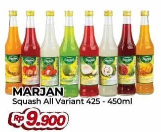 Promo Harga Marjan Syrup Squash All Variants 450 ml - Yogya